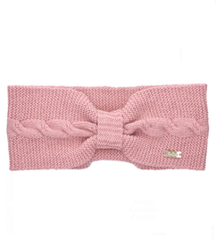 Opaska damska na głowę, wełna merino i kaszmir, damska, Venicia, różowa, 54-58 cm