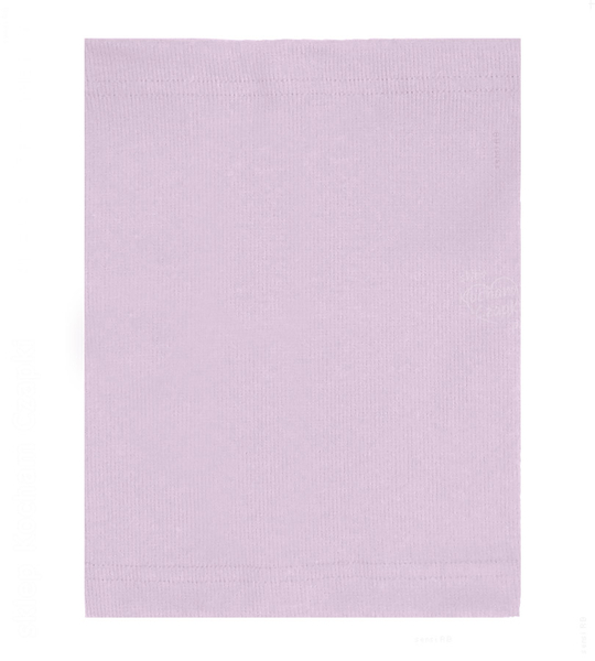 Komin na szyję, liliowy, prążek, (XL)