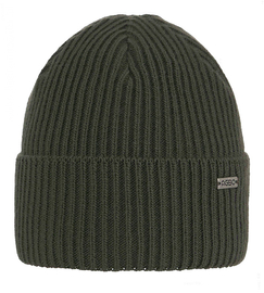 Czapka zimowa męska, khaki, Klazar, 55-58 cm