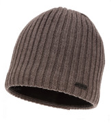 Czapka zimowa męska, 50% merino, Dadgio, beżowy (08), 57-60 cm