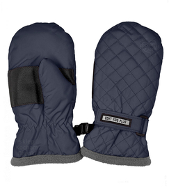 Rękawiczki dziecięce, chłopięce, zimowe, ocieplane, wodoodporne, C074, granatowe, wiek 3-4 lata