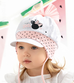 Czapka na lato dla dziewczynki  Kapika rozm. 39-42 cm