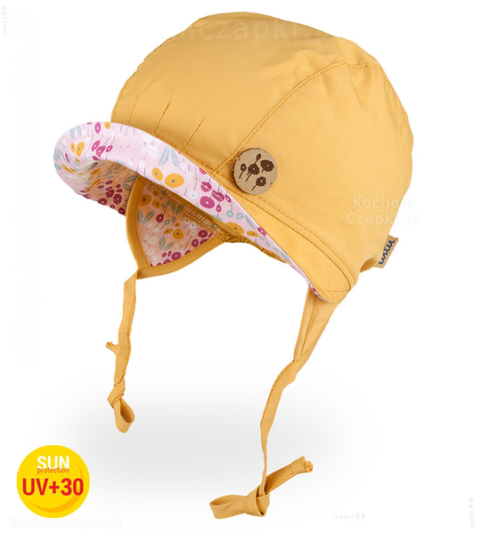 Czapka UV z daszkiem i filtrem Wiera rozm. 38-40 cm