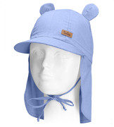 Czapka z daszkiem dla chłopca, filtr UV, Lenet, safari, niebieska, 46-48