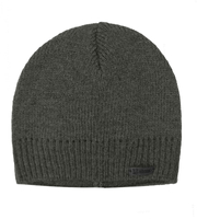 Klasyczna czapka męska na jesień/zimę, Ruben, khaki, 56-60 cm