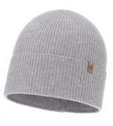 Czapka jesienna, damska, wełna merino z kaszmirem, Nalieta, szara, 54-57 cm