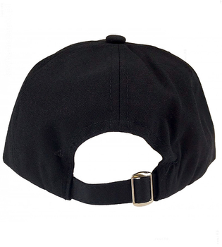 Czapka z daszkiem, damska, elegancka, cz-15, czarna, 55-58 cm