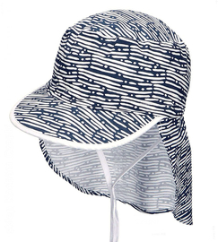 Kapelusz na lato dla chłopca, kalepusz safari UV, Triesto, 50-52 cm