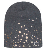 Czapka dla dziewczynki, wiosenna-jesienna, grafitowa, Eivora, rozm. 48-50 cm