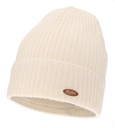 Czapka zimowa damska, 50% merino, Lissha, kremowa, 55-58 cm