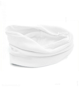 Komin dla dziecka, tuba, golf, bawełniany, biały (L)