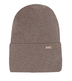 Zimowa czapka wełniana z bawełnianą podszewką, prążek Hilda rozm. 54-57 cm