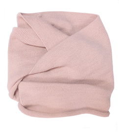 Komin damski, do obwijania "632", jesienny/zimowy, róż nude