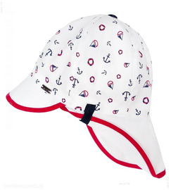 Czapka z daszkiem typu safari, Żeglarz, rozm. 49-50 cm