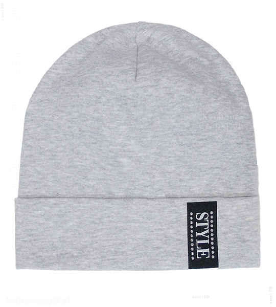 Bawełniana czapka beanie dziewczyna Ivete rozm. 52-54 cm	
