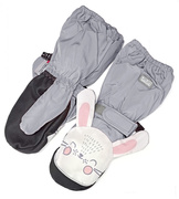 Ciepłe, wodoodporne rękawiczki dla dziewczynki Króliczki rozm: 1,5 - 3 lat