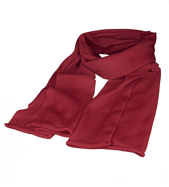 Szalik damski, 27104, bordowy