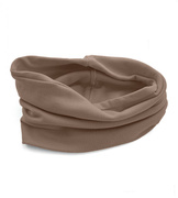 Komin dla dziecka, wiosenny jesienny, bawełniany, brązowy  (L)