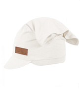Chustka z daszkiem, czapka na lato dla dziecka, Winnd, kremowa, 46-48 cm