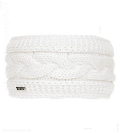 Opaska dla dziewczynki, jesień / zima,  Rewia, biała 52-54