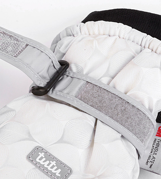 Rękawiczki zimowe wodoodporne 3M, odblaskowe rozm. 4-6 lat