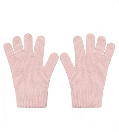 Rękawiczki damskie, zimowe, 30% wełna, Ozzeno, różowe, uniwersalne