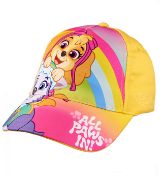 Czapka z daszkiem Psi Patrol na lato dla dziewczynki, W02, 50-52 cm