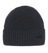 Czapka zimowa męska, z wełną merino, Nehk, grafitowa, 55-58 cm