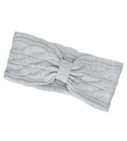 Opaska wełniana merino, damska/dziewczęca, Olbifine, szara, 52-56