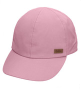 Czapka z daszkiem dla dziecka, z filtrem UPF 30+, Dikaios, różowa, 48-52 cm