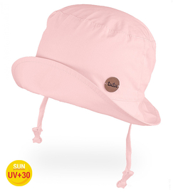 Kapelusz dla dziewczynki, wiązany,  filtr UV, Gaspar,  50-52  cm