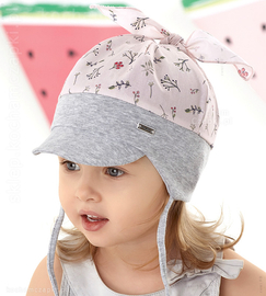 Czapka na lato dla dziewczynki Lakalo 36-38 cm