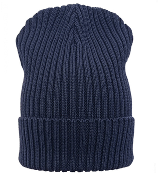 Czapka merino 100% zimowa, męska/damska, Kaelin, granatowa, 56-60 cm