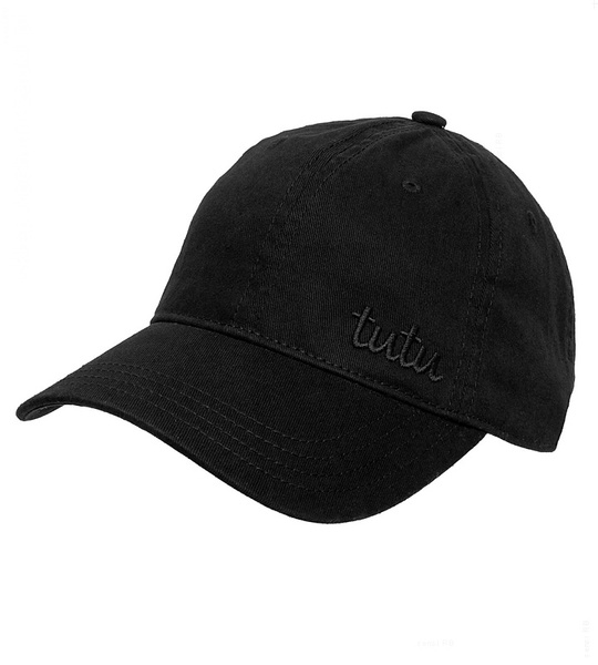 Czapka z daszkiem, czarna, bejsbolówka, Ovien, 50-54 cm