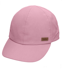 Czapka z daszkiem dla dziecka, z filtrem UPF 30+, Dikaios, różowa, 48-52 cm