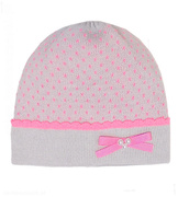Dzianinowa czapeczka dla dziewczynki, Darma, rozm. 40-43 cm