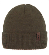 Męska czapka, 50% wełna, podszewka polar Gohan rozm. 55-60cm