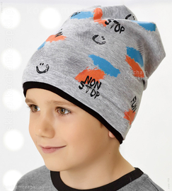 Wiosenna czapka smerf Karigan  rozm. 46-49 cm