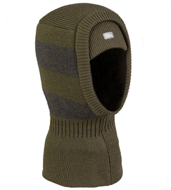 Kominiarka zimowa dla chłopca, khaki, Wintah, 52-56 cm