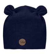 Czapka wiosenna / jesienna dla chłopca, granatowa, Harrial,  40-44 cm