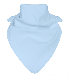 Chustka pod szyję dla dziecka, niebieska jasna, wiek 3-6 lat