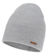 Czapka wiosenna/jesienna damska, merino 100%, Elfira, szary (10), 54-56 cm