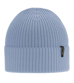 Czapka zimowa damska, wełna merino, Geman, niebieska, 54-56 cm