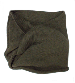 Komin damski, do obwijania "632", jesienny/zimowy, oliwka