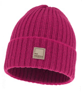 Czapka zimowa damska, merino, ciemny róż, Nedebet, 56-60 cm