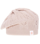 Beret dla dziewczynki wiosenny, beżowy jasny, Ramcela, 52-54 cm