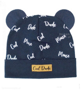 Czapka z uszami dla chłopczyka  Cool Dude , rozm. 42-46 cm