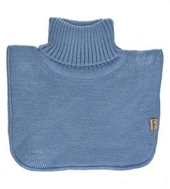 Komin z golfem, golfik, podszewka polar,  niebieski (5) , 3-6 lat