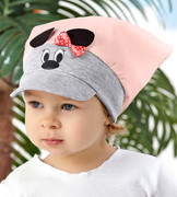 Chustka na głowę  dla dziewczynki na lato, Kitoko, rozm. 46-48 cm