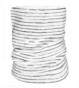 Bawełniany komin, kominek na szyję dla dziecka, biały Eryk